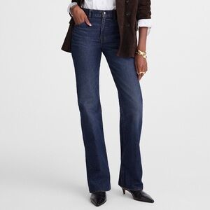 Madewell Dark Blue Flare Jeans